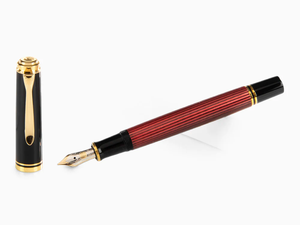 Pelikan Fountain Pen Souverän M400 - Black & Red, 904920 - Image 2