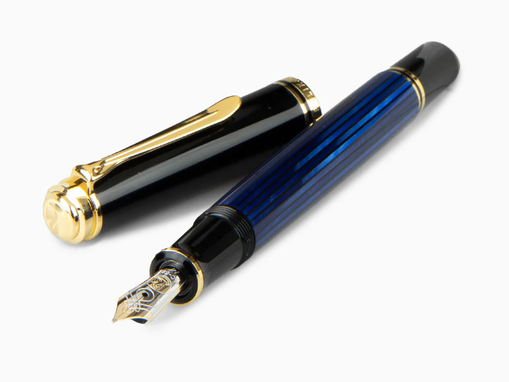 Pelikan Fountain Pen Souverän M600, Black & Blue, 995324 - Image 7