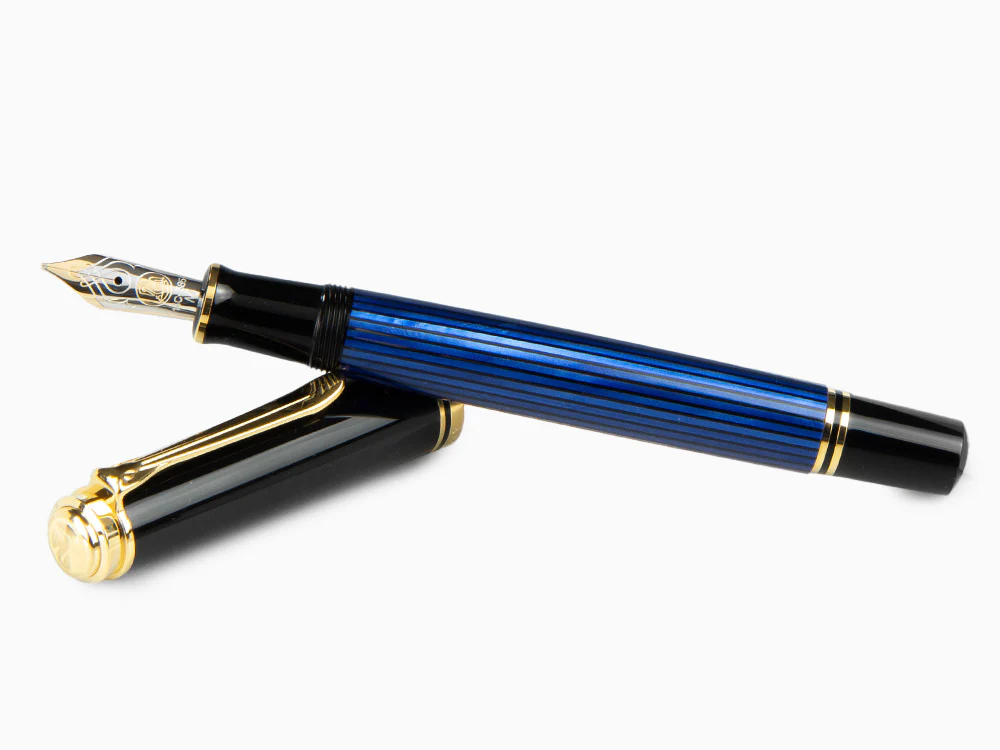 Pelikan Fountain Pen Souverän M600, Black & Blue, 995324 - Image 8