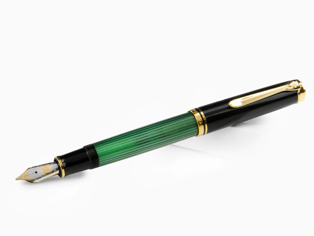 Pelikan Fountain Pen Souverän M800 - Black/Green, 995712 - Image 4