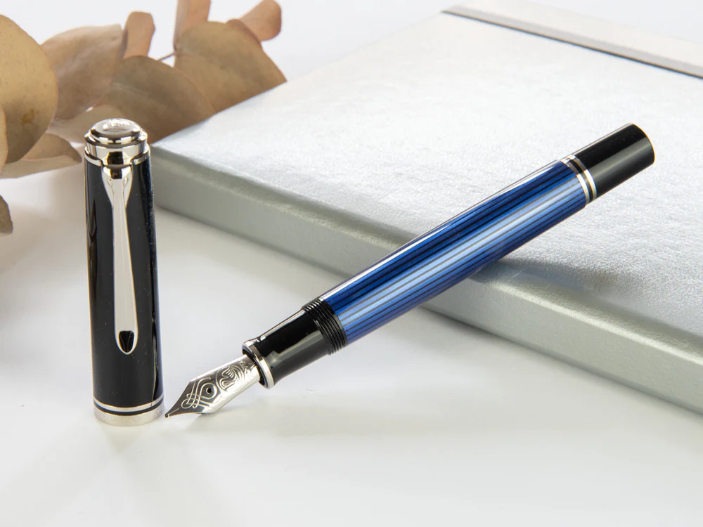 Pelikan Fountain Pen Souverän M805 Series - Black/Blue, 933630 - Image 2