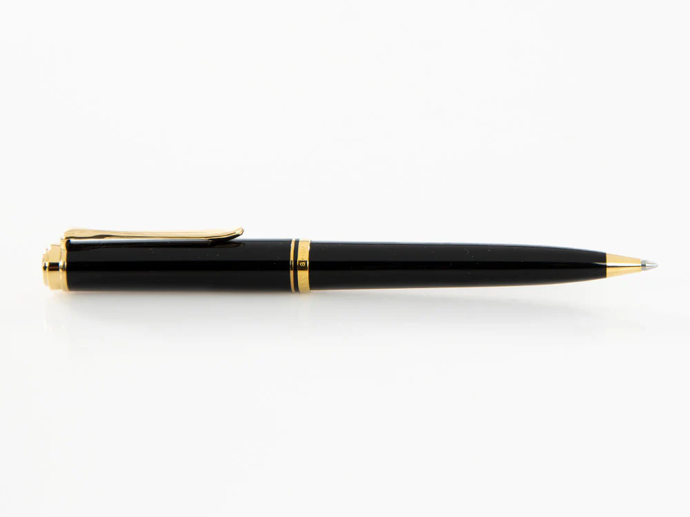 Pelikan K800 Ballpoint pen, Black Resin, Gold trim, 996983 - Image 4