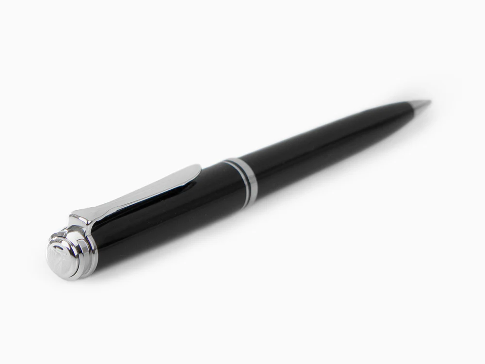 Pelikan K805 Ballpoint pen, Black Resin, Silver trim, 926378 - Image 6