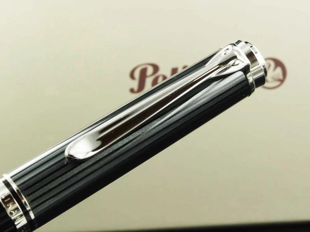 Pelikan K805 Stresemann Ballpoint pen,  Silver trim, 957530 - Image 6
