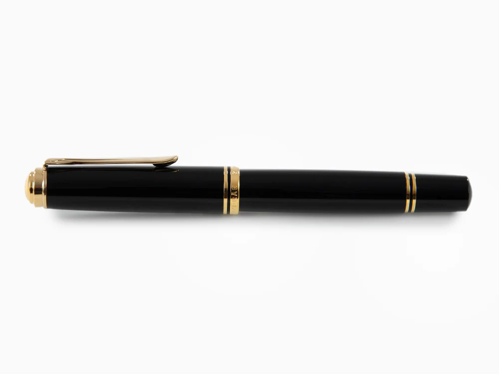 Pelikan M1000 Fountain Pen, Black Resin, Gold trim, 987396 - Image 8