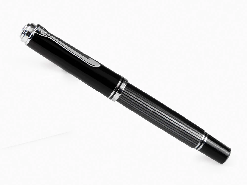 Pelikan M805 Stresemann Fountain Pen, Palladium trim, 957639 - Image 3