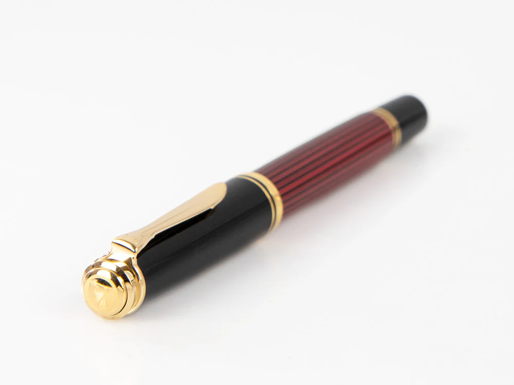 Pelikan Rollerball Pen Souverän R400, Black/Red, 905521 - Image 6