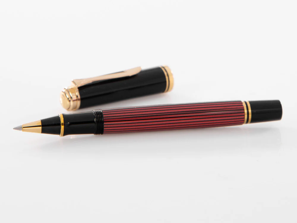 Pelikan Rollerball Pen Souverän R400, Black/Red, 905521 - Image 7
