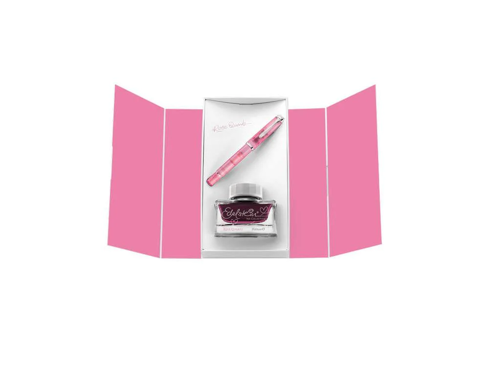 Pelikan Set Classic M205 Rose Quartz 2023 Fountain Pen Special ed 823920