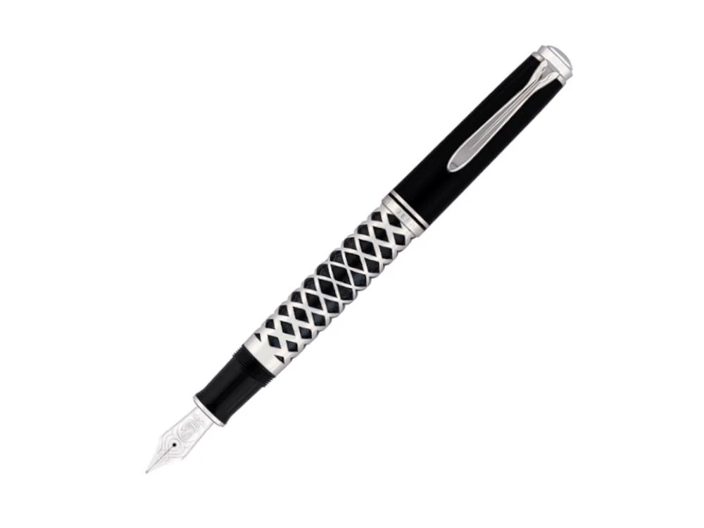 Pelikan Souverän 805 Metal Sleeve Fountain Pen, Black 400205961 - Image 3