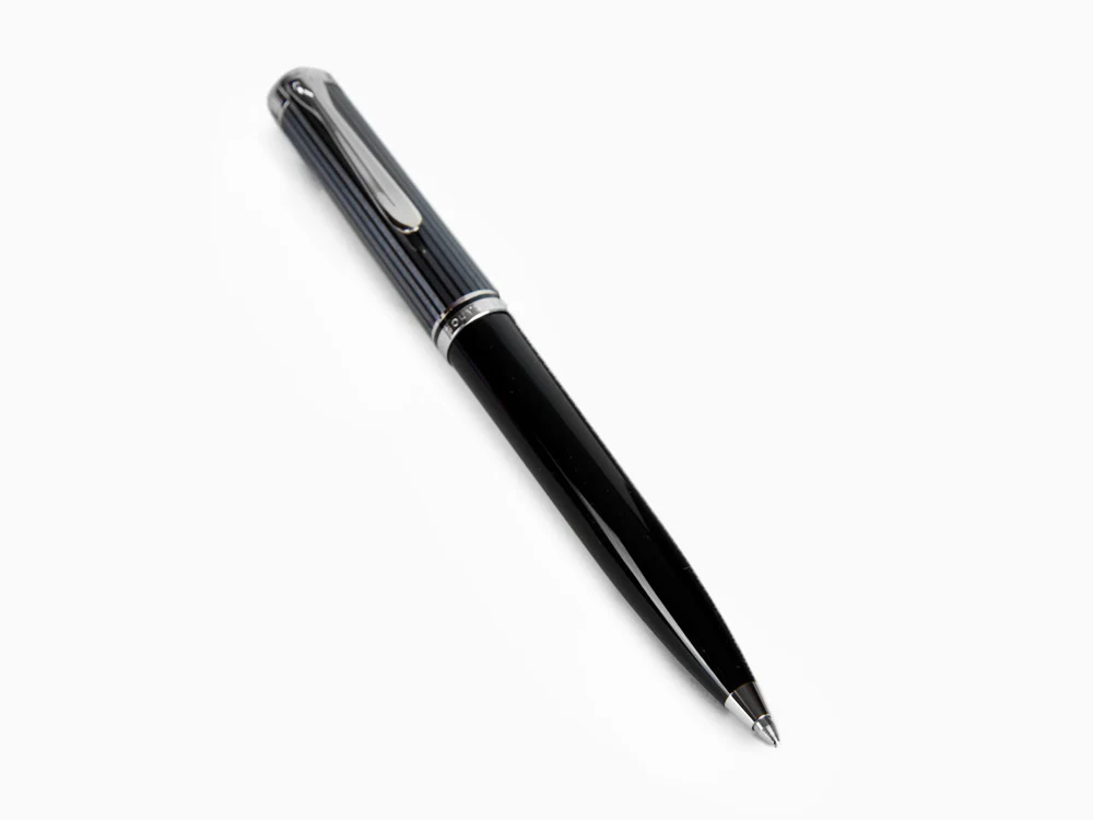 Pelikan Souverän M605 Stresemann Ballpoint pen, Black Resin, Palladium, 813648 - Image 3