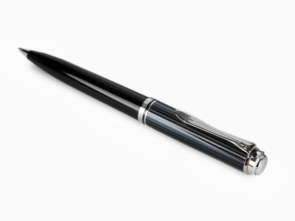 Pelikan Souverän M605 Stresemann Ballpoint pen, Black Resin, Palladium, 813648 - Image 4