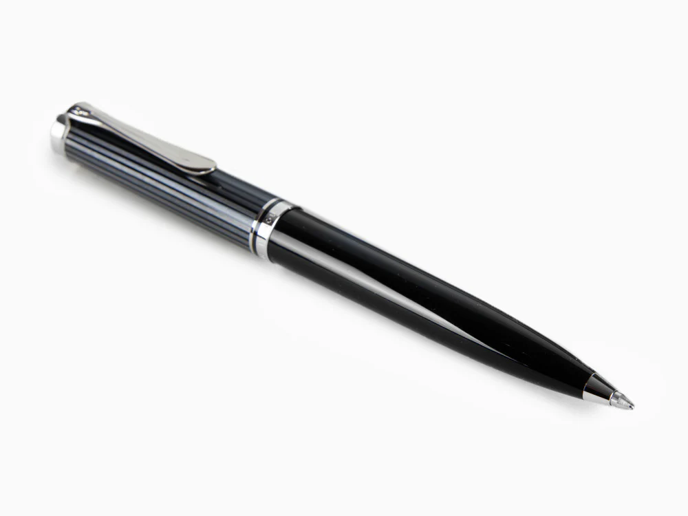 Pelikan Souverän M605 Stresemann Ballpoint pen, Black Resin, Palladium, 813648 - Image 5
