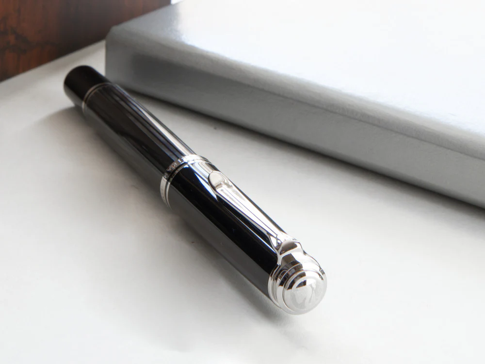 Pelikan Souverän M605 Stresemann Fountain Pen, Palladium trim, 813624 - Image 6