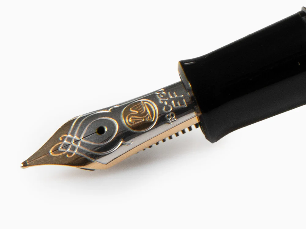 Pelikan Toledo M700 Fountain Pen, Gold Plated Silver, 927822, Special Ed - Image 5