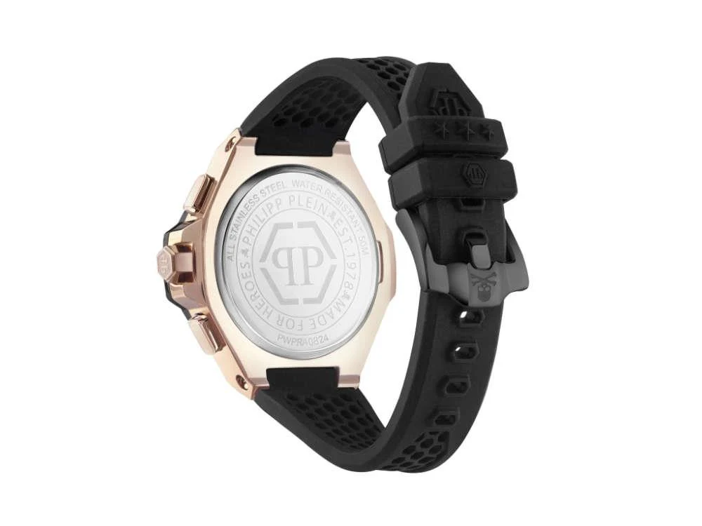 Philipp Plein Chrono Royal Quartz Watch, Black, 46 mm, PWPRA0824 - Image 3