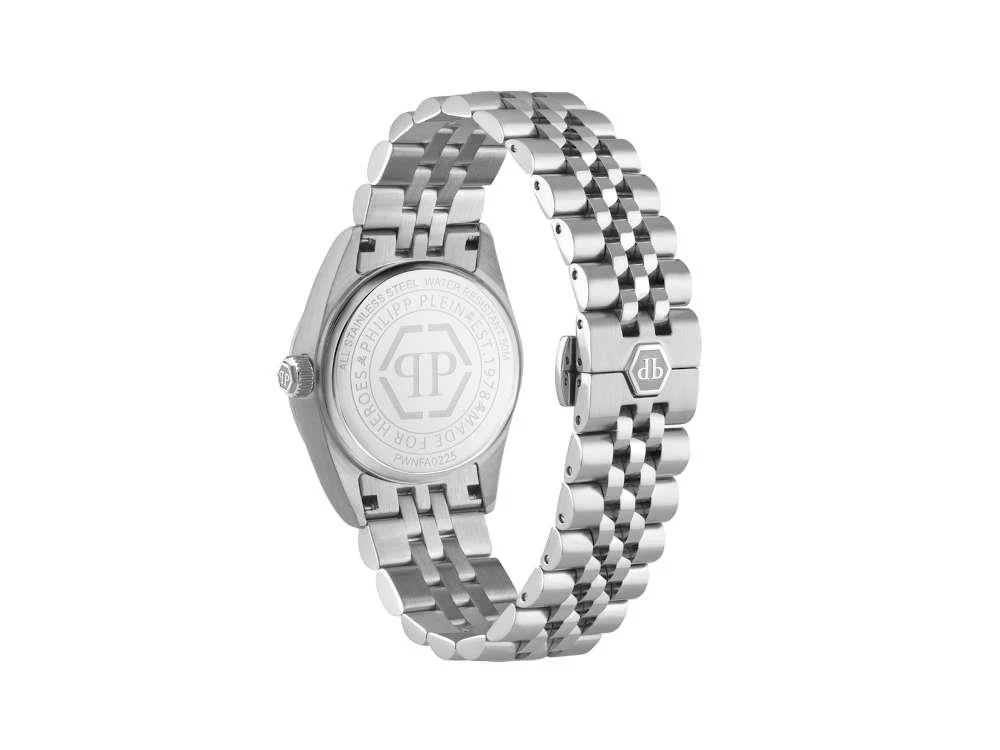Philipp Plein Date Superlative Quartz Watch, Blue, 28 mm, PWNFA0225 - Image 3