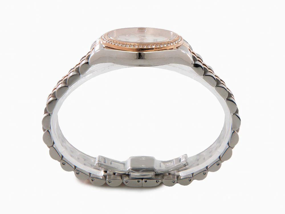Philipp Plein Date Superlative Quartz Watch, Rose Gold, White, 34 mm, PWYAA0223 - Image 6