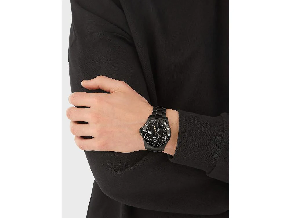 Philipp Plein GMT-I Challenger Quartz Watch, PVD, Black, 44 mm, PWYBA0923 - Image 6