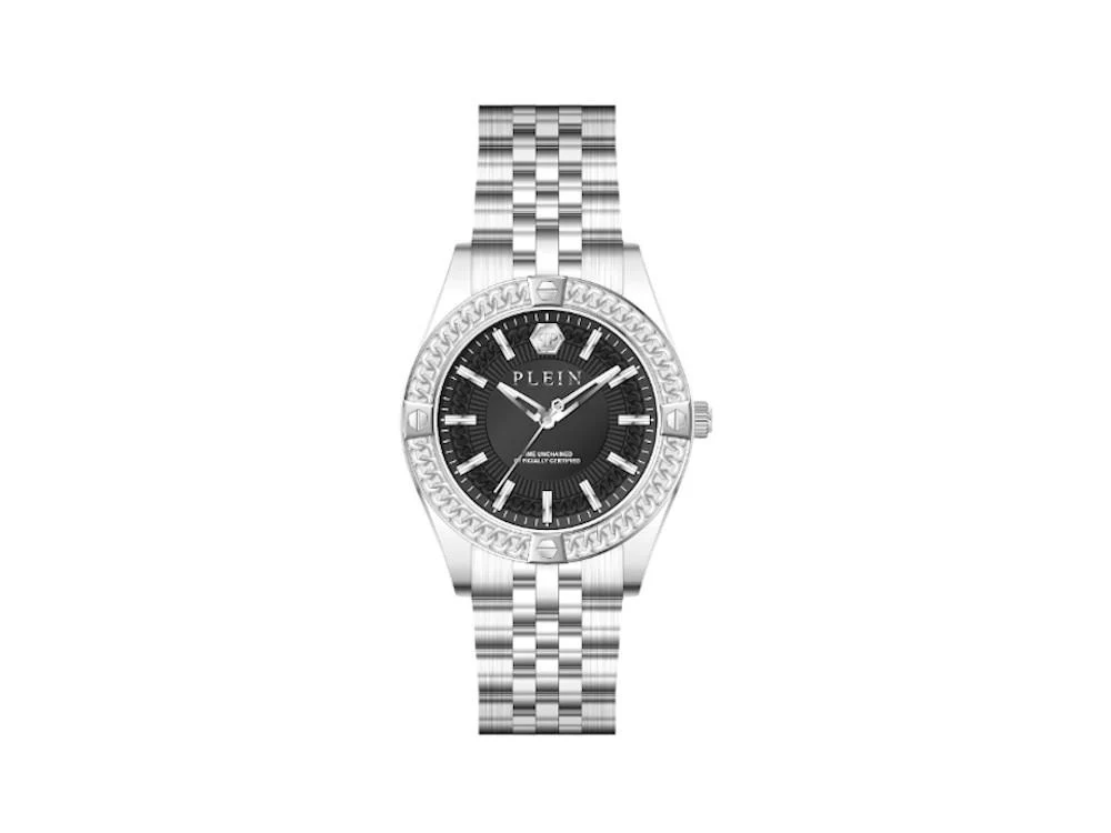 Philipp Plein Icon Chain Quartz Watch, Black, 43 mm, PWZFA0125