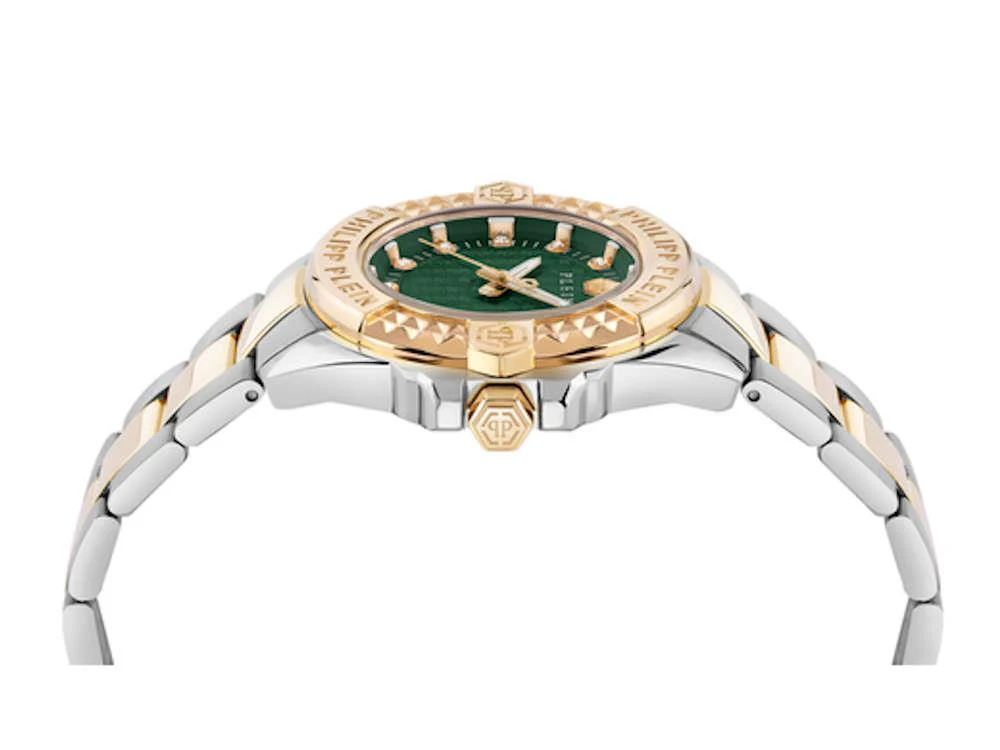 Philipp Plein Majesty Quartz Watch, Green, 38 mm, PWOFA0625 - Image 4