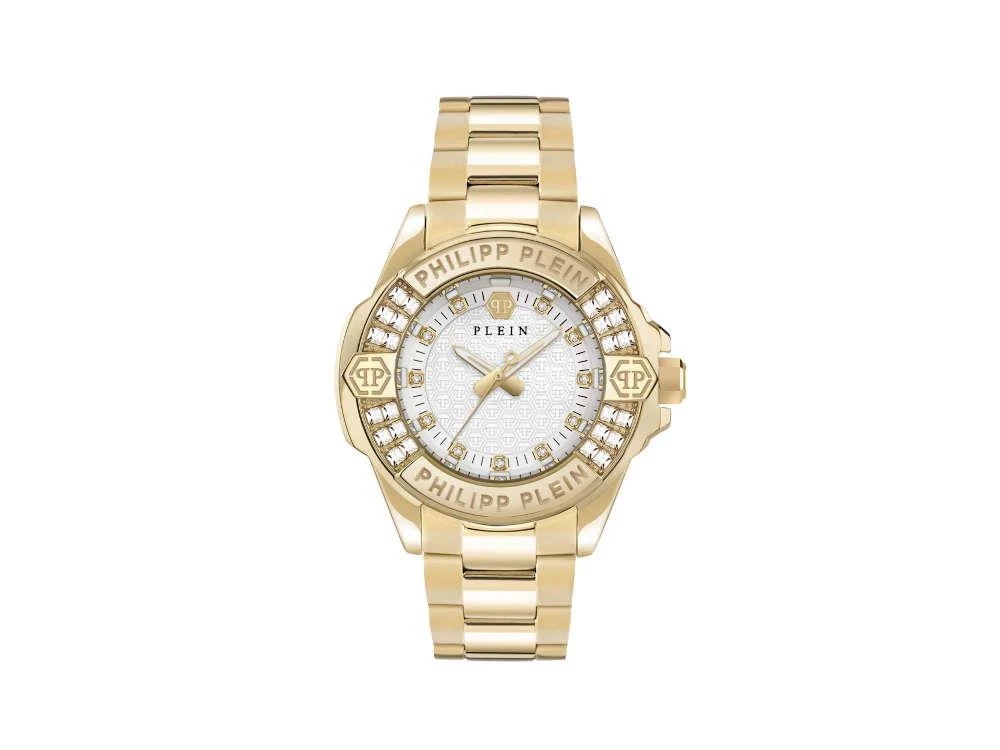 Philipp Plein Majesty Quartz Watch, White, 38 mm, PWOFA0725 - Image 2