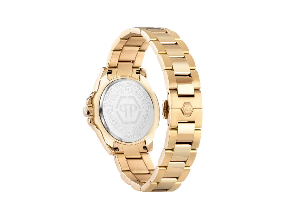 Philipp Plein Majesty Quartz Watch, White, 38 mm, PWOFA0725 - Image 3