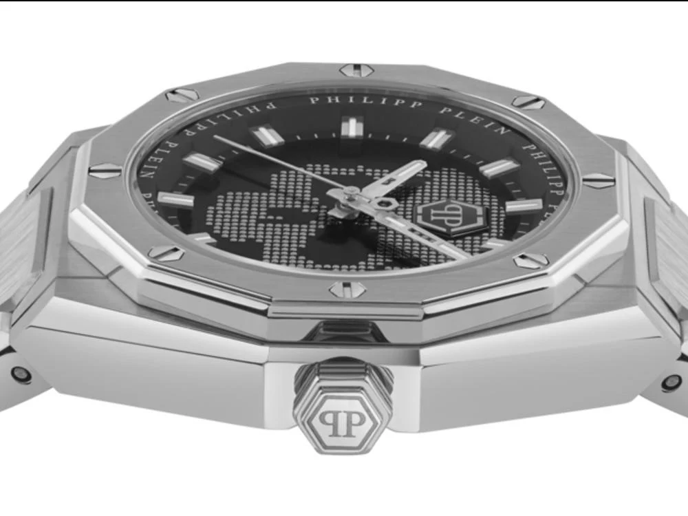 Philipp Plein Plein Deluxe Quartz Watch, Black, 44 mm, PWWGA0126 - Image 3