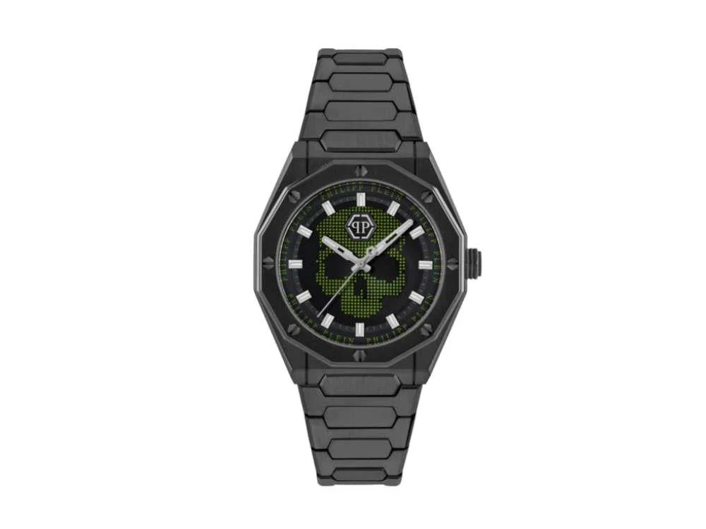 Philipp Plein Plein Deluxe Quartz Watch, Black, 44 mm, PWWGA0226