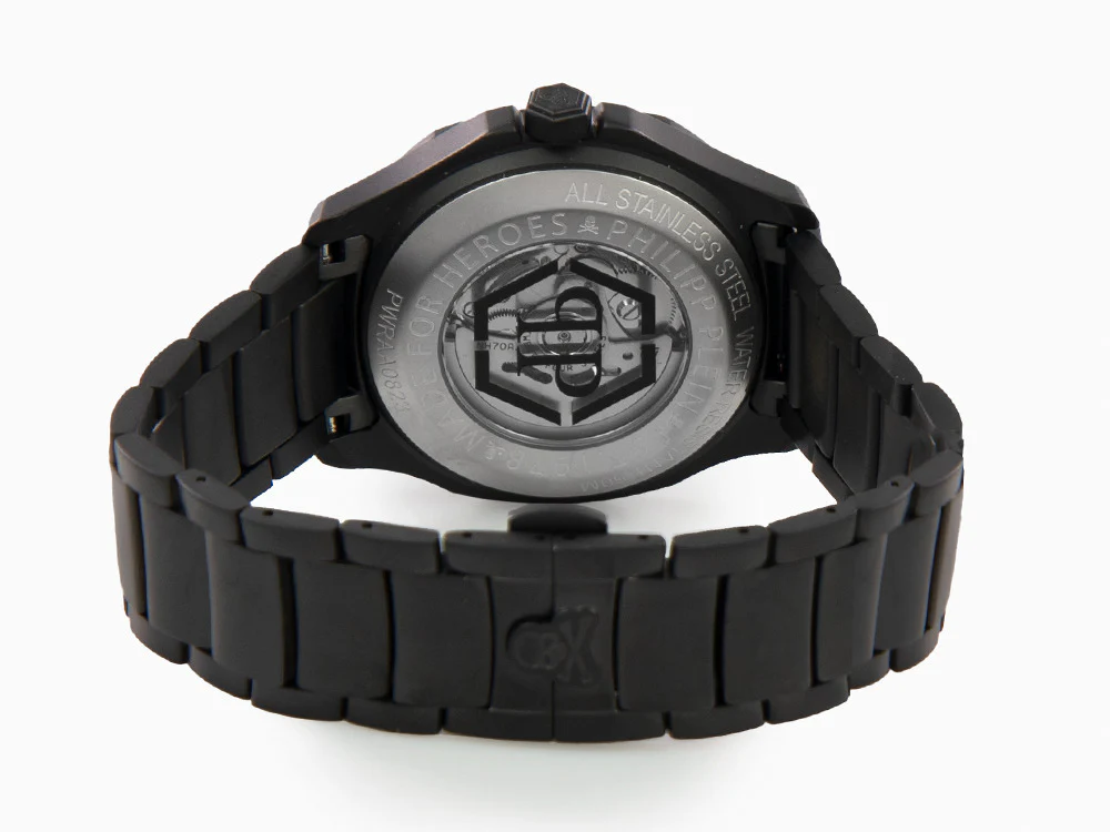 Philipp Plein Plein Philipp 42 mm Automatic Watch, PVD, Black, PWRAA0823 - Image 3