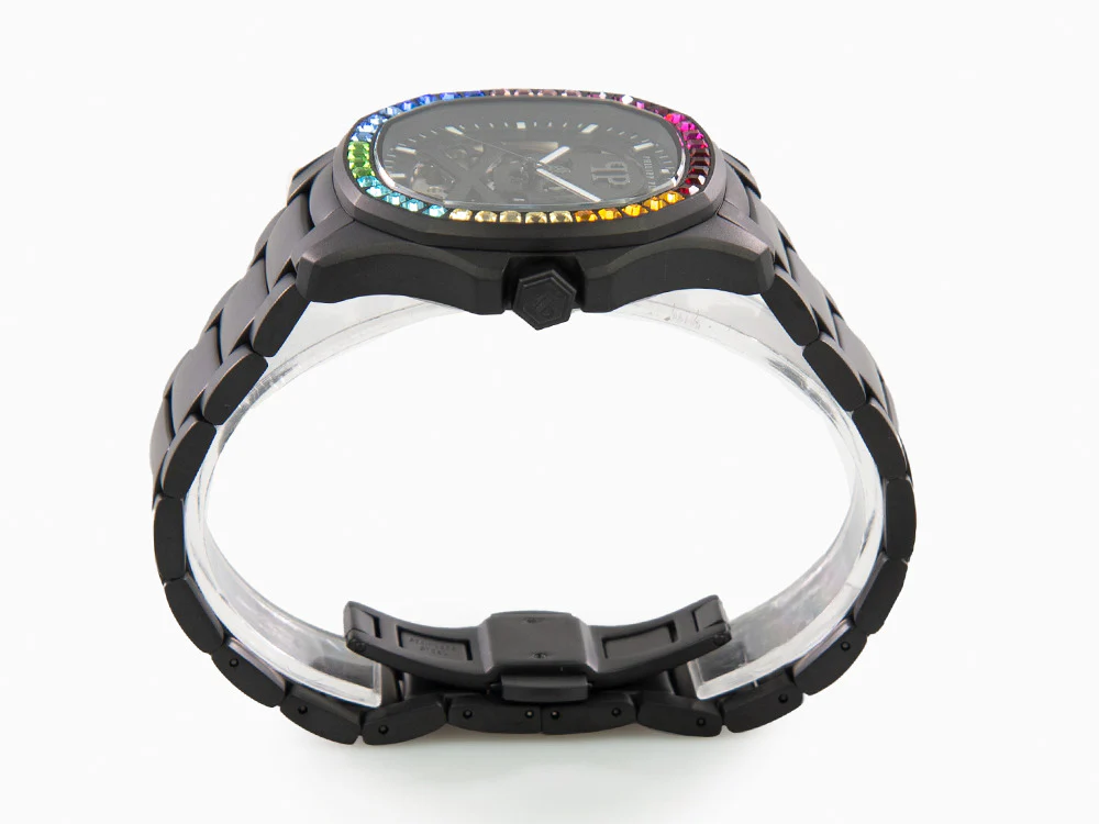 Philipp Plein Plein Philipp 42 mm Automatic Watch, PVD, Black, PWRAA0823 - Image 5