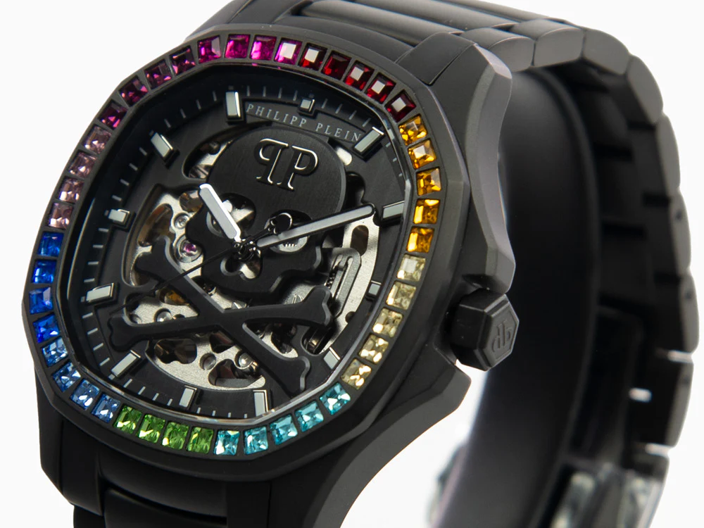 Philipp Plein Plein Philipp 42 mm Automatic Watch, PVD, Black, PWRAA0823 - Image 8