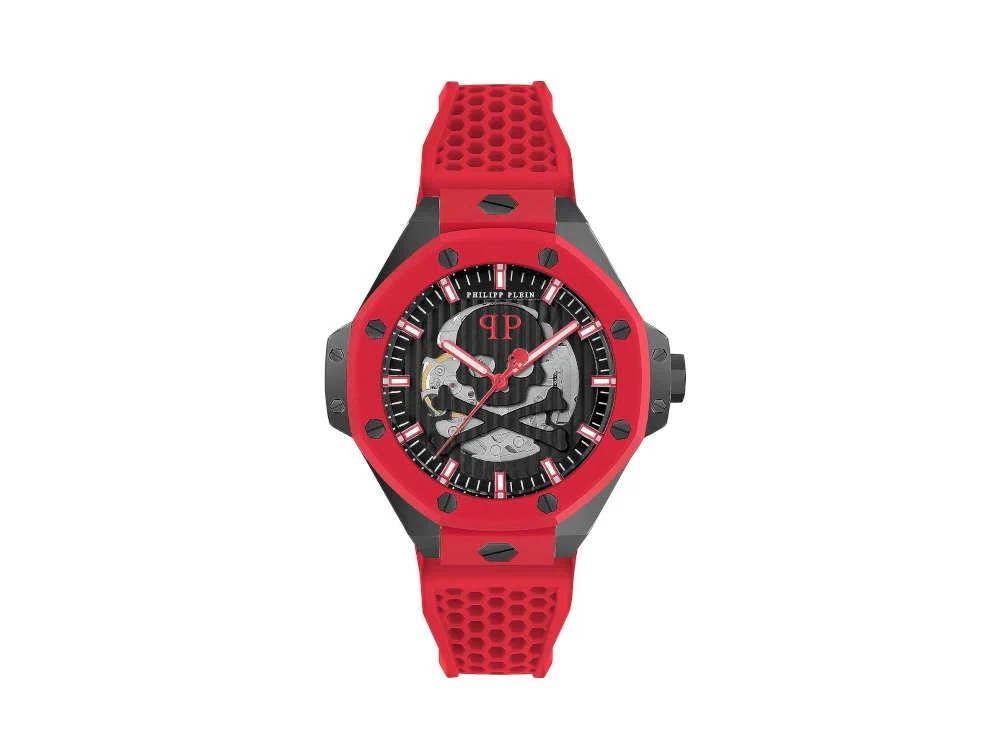 Philipp Plein Skeleton Royal Automatic Watch, PVD, Black, 46 mm, PWPFA0524 - Image 2