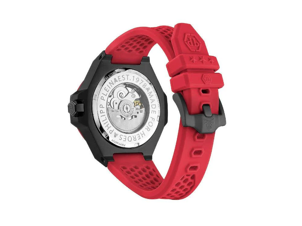 Philipp Plein Skeleton Royal Automatic Watch, PVD, Black, 46 mm, PWPFA0524 - Image 3
