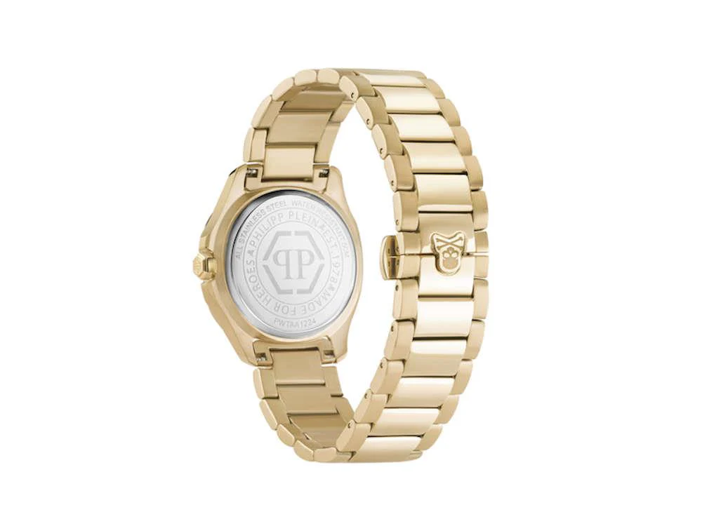 Philipp Plein Spectre Lady Quartz Watch, Black, 38 mm, PWTAA1224 - Image 3