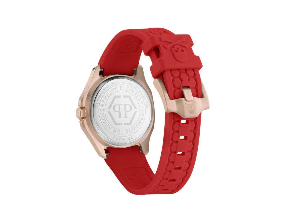 Philipp Plein Spectre Lady Quartz Watch, White, 38 mm, PWTAA1024 - Image 3