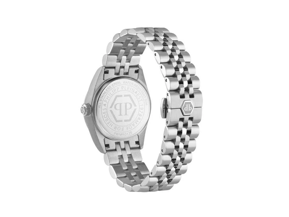 Philipp Plein Superlative Date Quartz Watch, Black, 28 mm, PWNFA0125 - Image 3