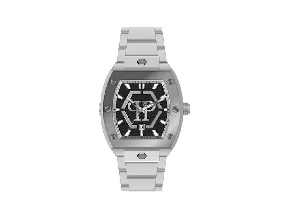 Philipp Plein The Hexagon Phantom Quartz Watch, Black, 44 mm, PWPUA0725 - Image 2