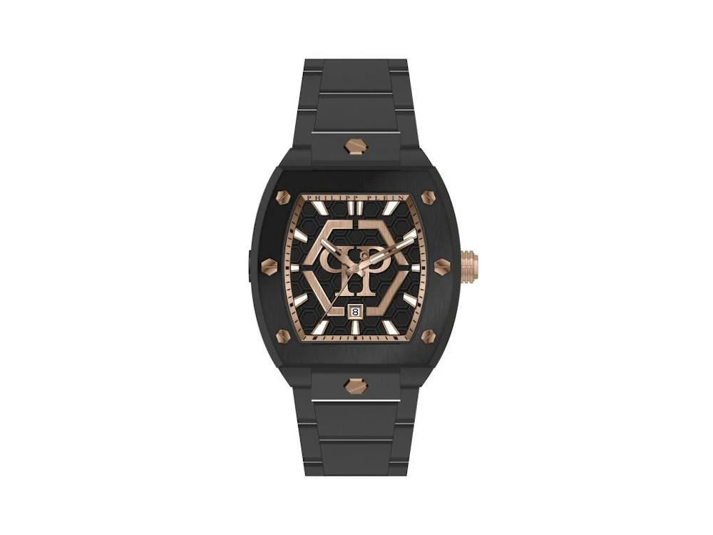 Philipp Plein The Hexagon Phantom Quartz Watch, Black, 44 mm, PWPUA1025 - Image 2
