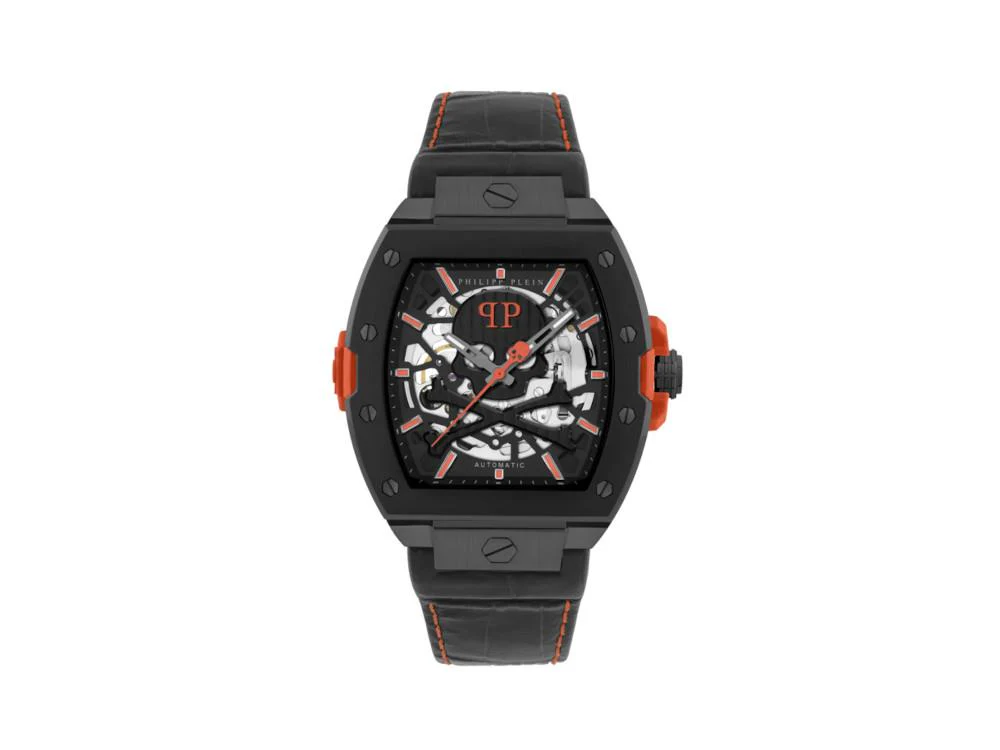 Philipp Plein The Skeleton 2.0 Automatic Watch, Black, 44 mm, PWJFA1326 - Image 2