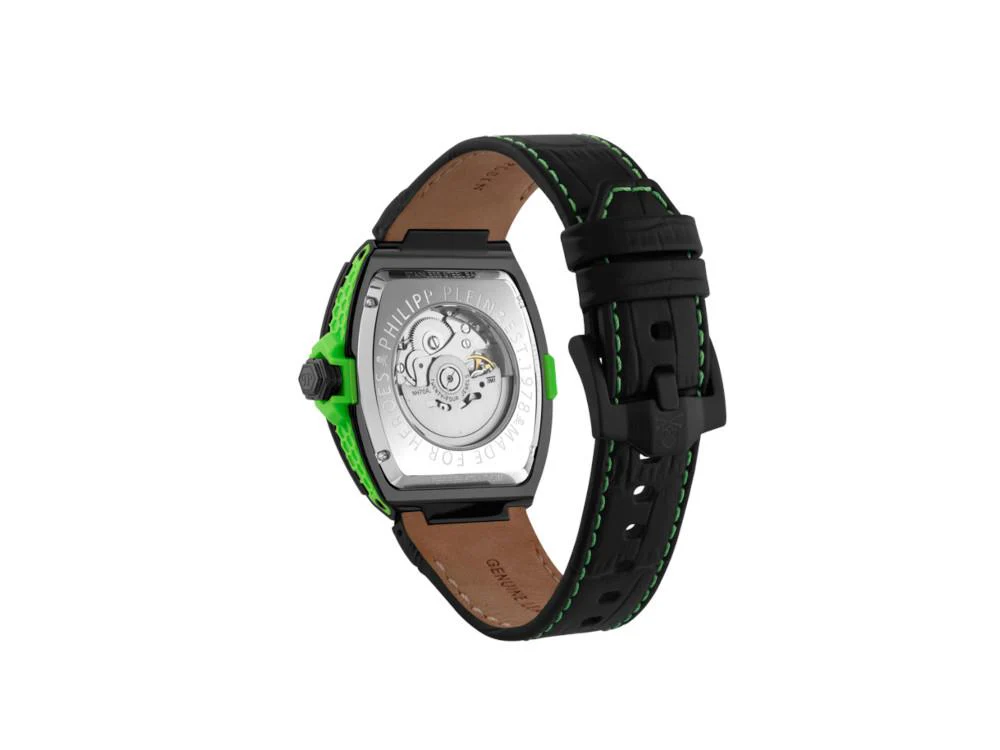 Philipp Plein The Skeleton 2.0 Automatic Watch, Black, 44 mm, PWJFA1426 - Image 3