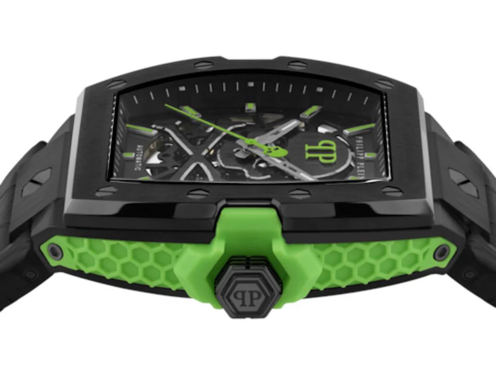Philipp Plein The Skeleton 2.0 Automatic Watch, Black, 44 mm, PWJFA1426 - Image 4