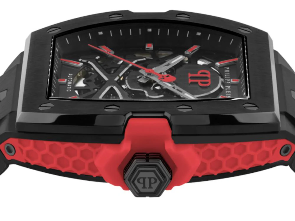 Philipp Plein The Skeleton 2.0 Automatic Watch, Black, 44 mm, PWJFA1626 - Image 4