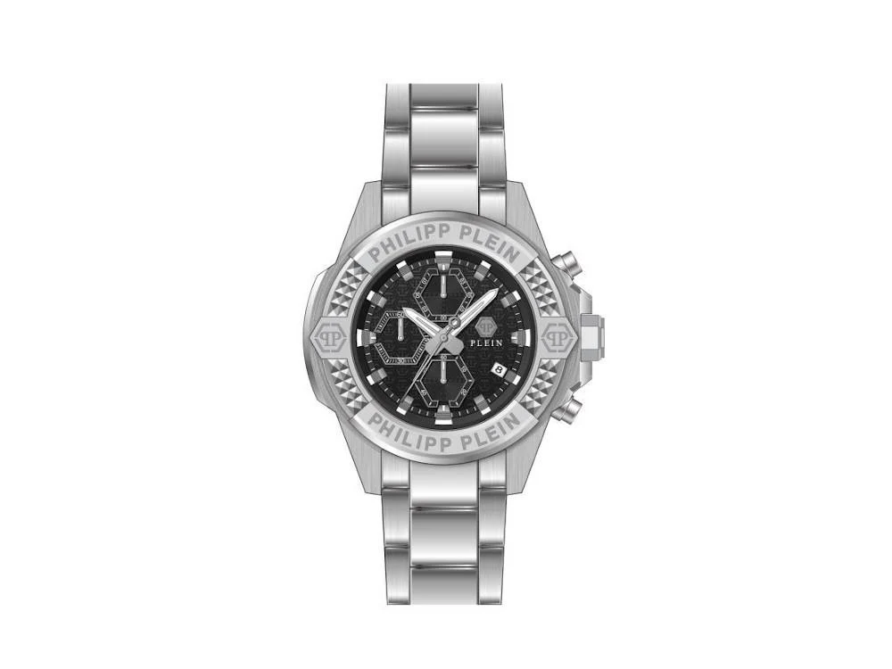 Philipp Plein The Skull Chrono Quartz Watch, Black, 44 mm,  PWWFA0425 - Image 2