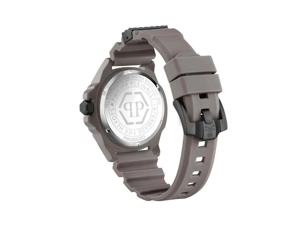 Philipp Plein The Skull Ecoceramic Quartz Watch, Black, 44 mm, PWUBA0323 - Image 3