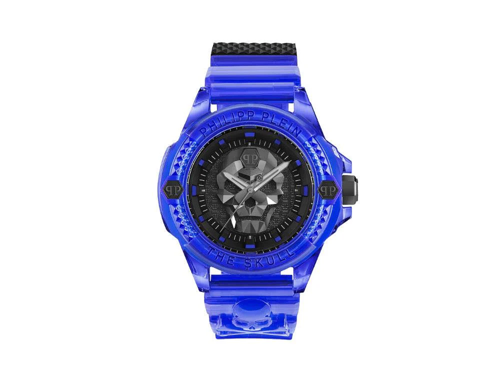 Philipp Plein The Skull Synthetic Quartz Watch, Black, 44 mm, PWWAA0323 - Image 2