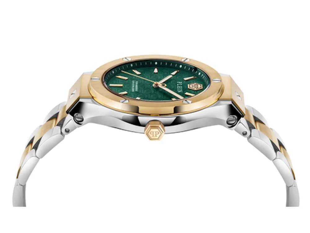 Philipp Plein Underdog Quartz Watch, Green, 44 mm, PWUFA0525 - Image 4