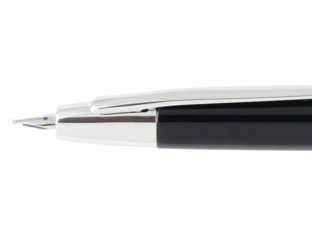 Pilot Capless Decimo Fountain Pen, Chrome trim, Black, FK-1500D-RH-BLACK - Image 4