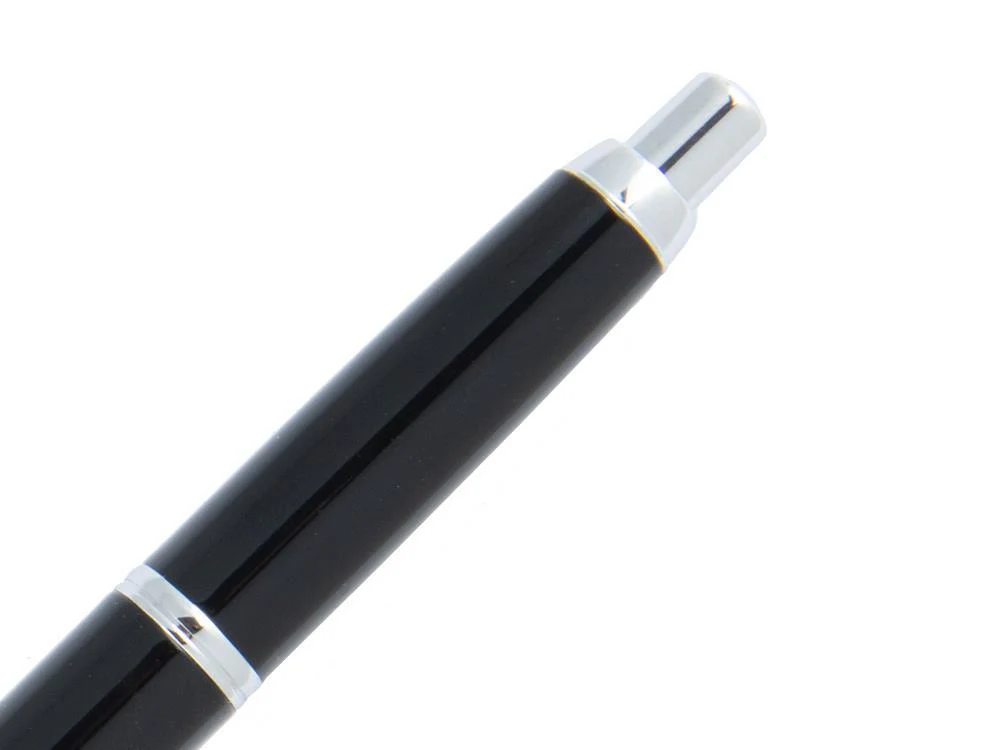 Pilot Capless Decimo Fountain Pen, Chrome trim, Black, FK-1500D-RH-BLACK - Image 6