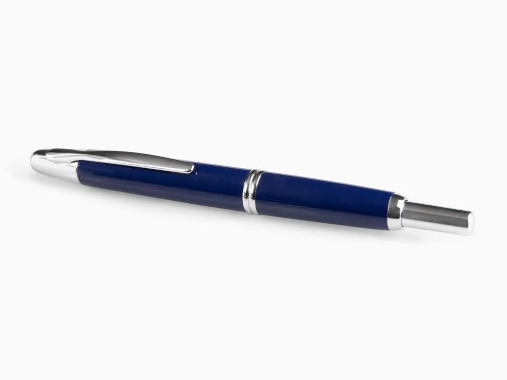 Pilot Capless Fountain Pen, Blue, Chrome, FK-1500-RH-BLUE - Image 3